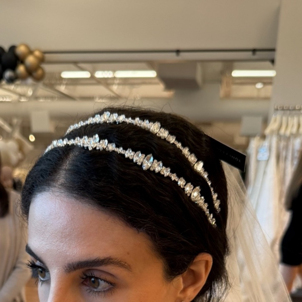 Bridal Double Headpiece